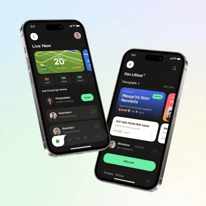 球盟会体育平台 APP 界面展示
